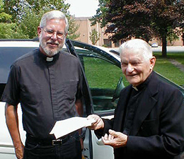 Fr. Daniel Homan and Fr. Livius Paoli
